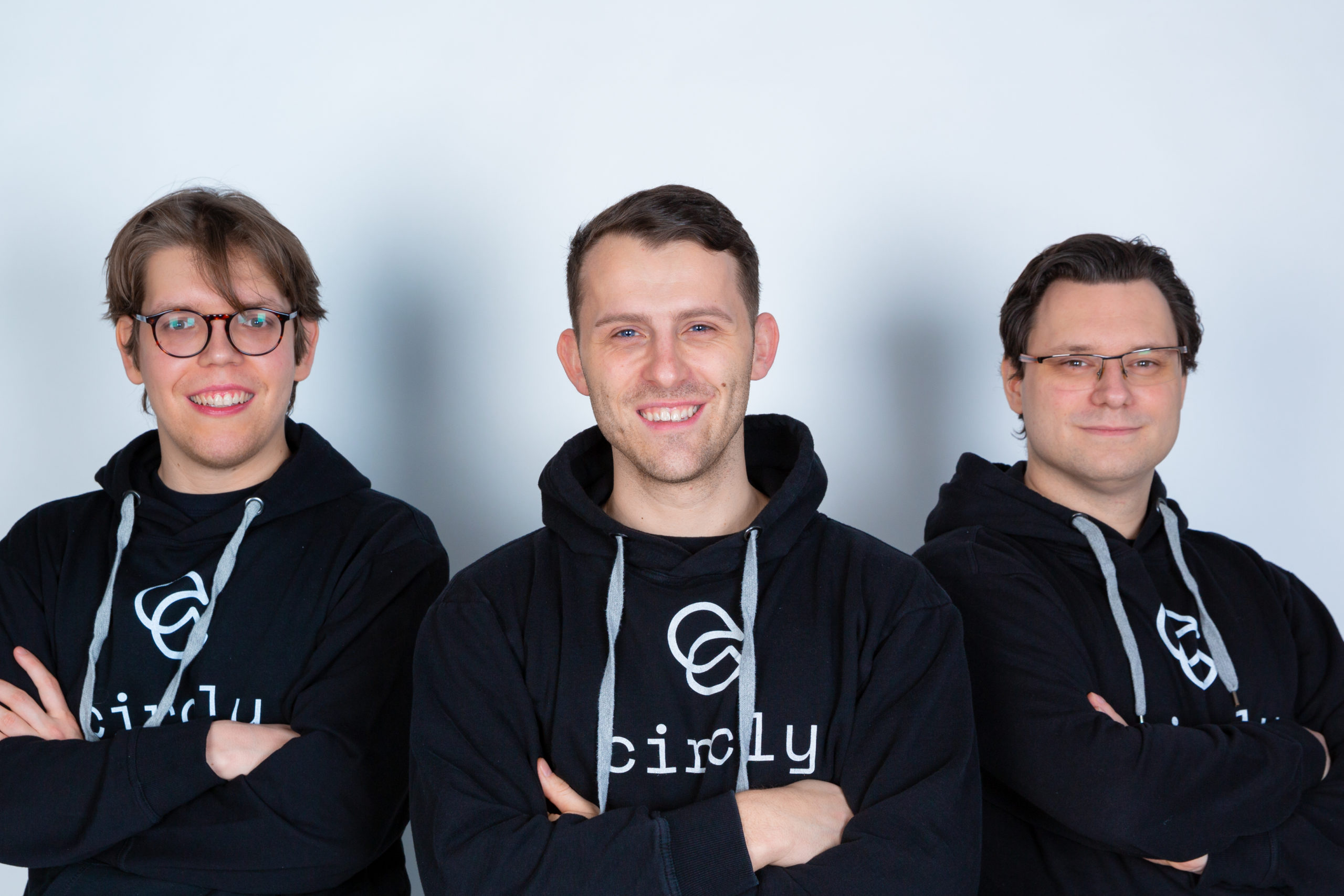 Teamfoto_Circly_vlnr_BernhardLutzer_EricWeisz_ArminKirchknopf Teamfoto_Circly_vlnr_BernhardLutzer_EricWeisz_ArminKirchknopf